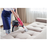 limpeza a seco de sofá de tecido valor Vila Ema