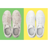 Limpeza de Sapato Branco