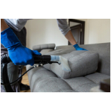 limpeza de sofá a seco profissional valor Chácara Florida